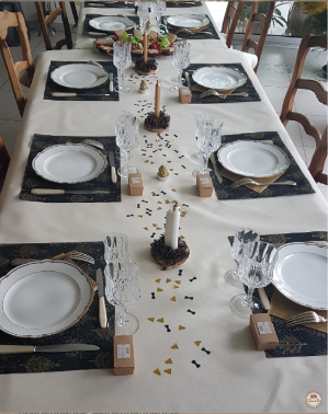 Table de fin d année Moni lecoeurdufruit